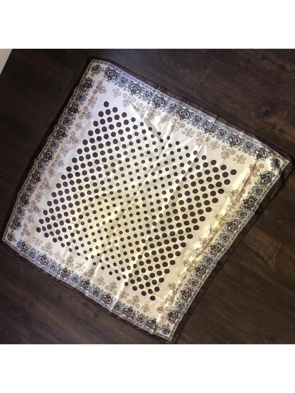 Wrangler Women's Brown and Cream Scarf-wrap